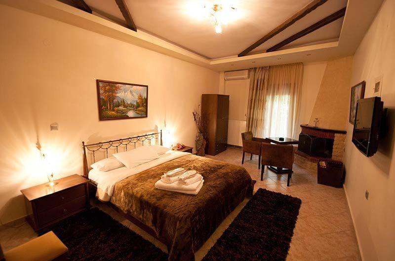 Nostos Hotel Káto Loutrákion Szoba fotó